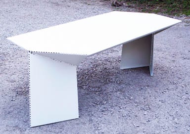 Bent table, 2007, for Moroso Bent table, 2007, for Moroso