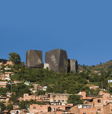 The library was intended as an architectural and social beacon for its impoverished surroundings