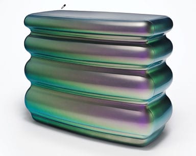 Retouched photograph of Mattia Bonetti’s Heather chest of drawers, 2008