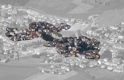 Engadin valley from Koolhaas on the countryside
