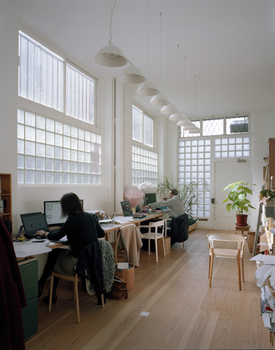 Inga Sempé's studio by François Coquerel