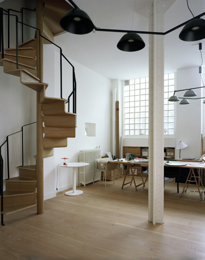 Inga Sempé's studio in Paris