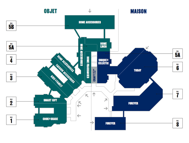 Maison objet map safi salons icon iconeye