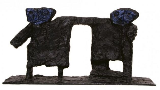 Paul du Toit sculpture 'Into Tomorrow'