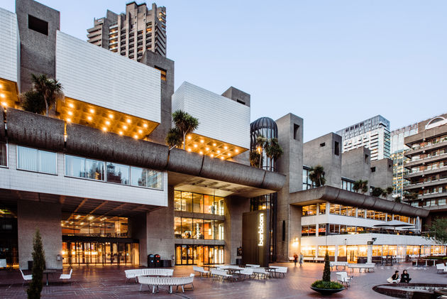Lakeside Terrace Barbican Centre. Photo by Max Colson