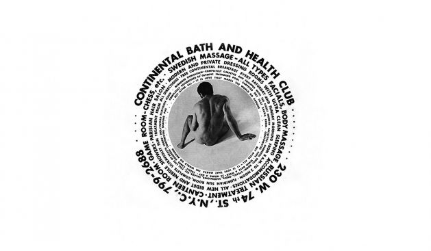 Advert for Continental Baths, a gay sauna in the basement of the former Ansonia hotel at 230 West 74th Street. Credit: New York City Archives