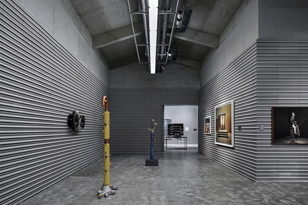 interior of x musuem beijing with wall hanging system - iconeye.com