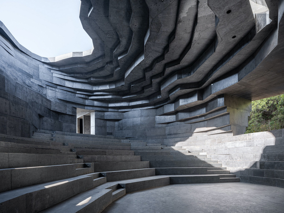 Rock-like Chapel of Sound designed in Chinese valley - ICON Magazine