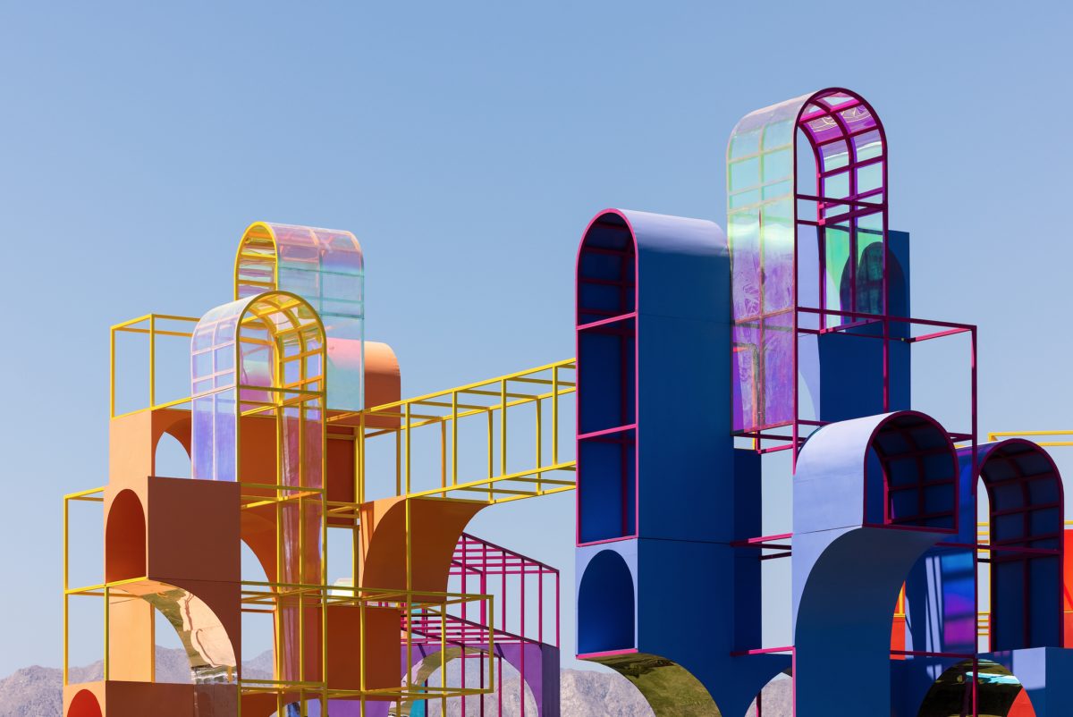 Architensions, California, USA, Coachella, megastructure, the playground coachella, architecture, iconeye, ICON magazine