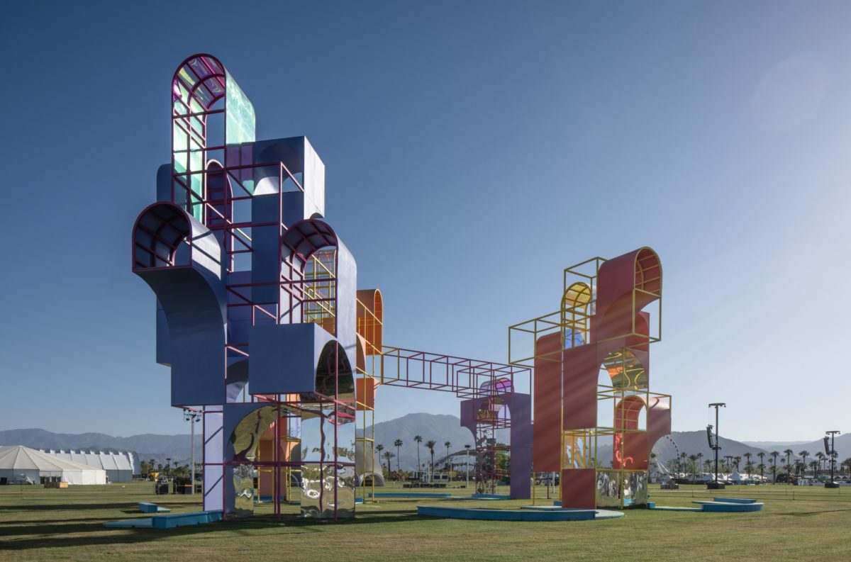 Architensions, California, USA, Coachella, megastructure, the playground coachella, architecture, iconeye, ICON magazine