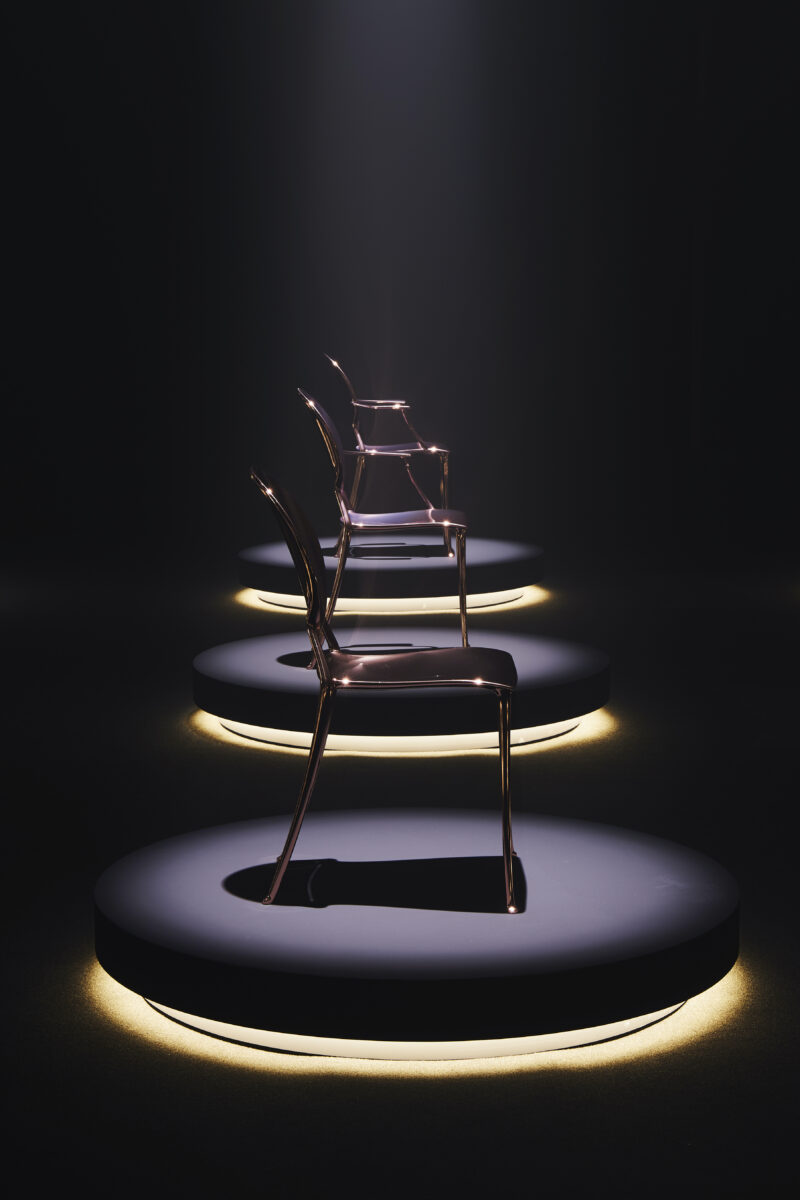 Philippe Starck, Dior, Milan Design Week 2022, Milan, Italy, design, chair design, Miss Dior Chair, iconeye, ICON magazine