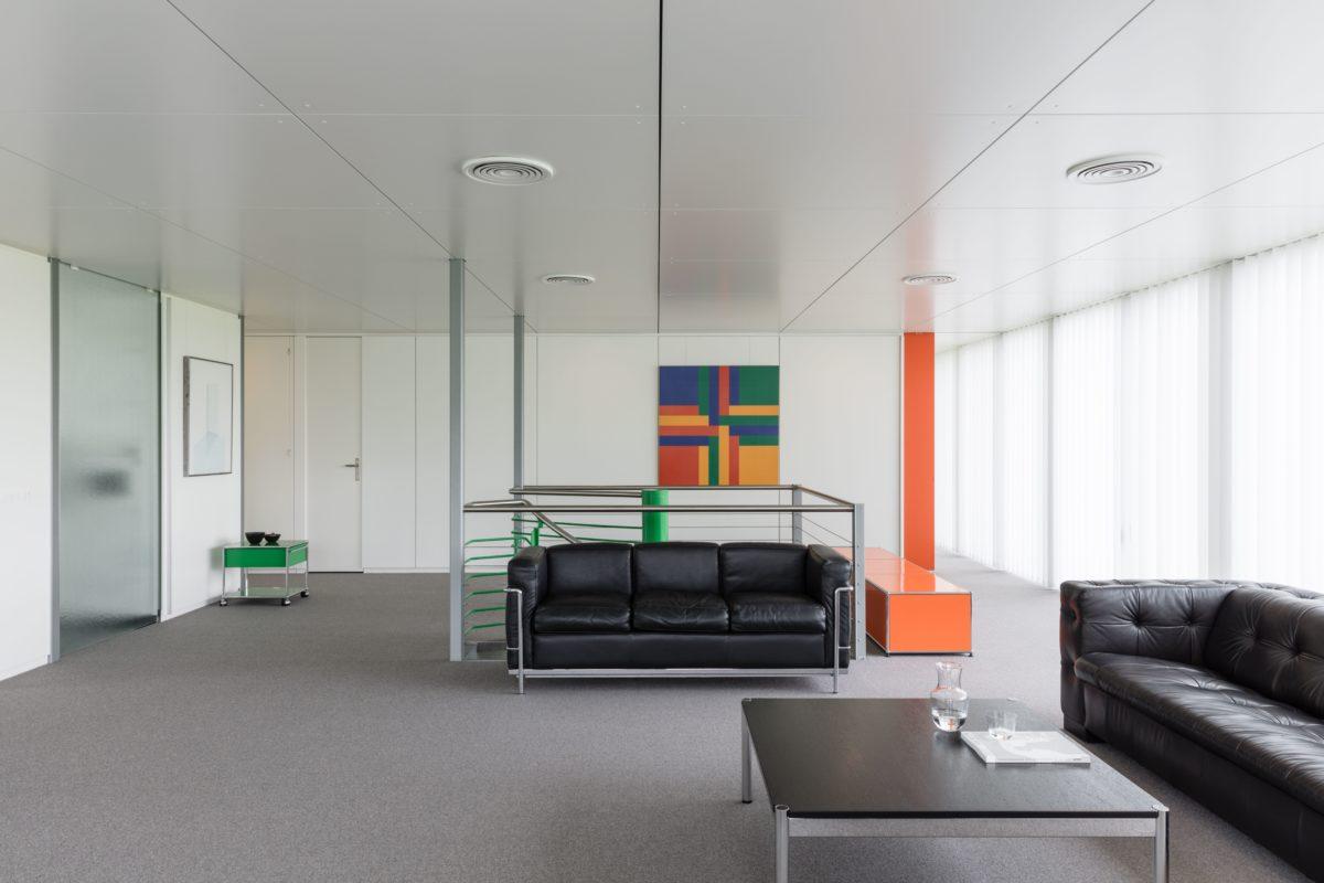 USM Paul Schärer Buchli House Münsingen Switzerland Modernist Architecture Interior