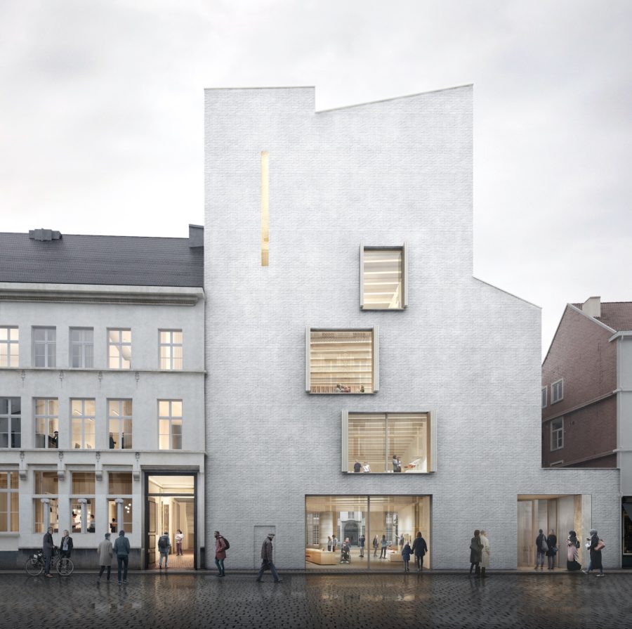 Design Museum Gent Drabstraat Gent Waste Brick Carmody Groarke