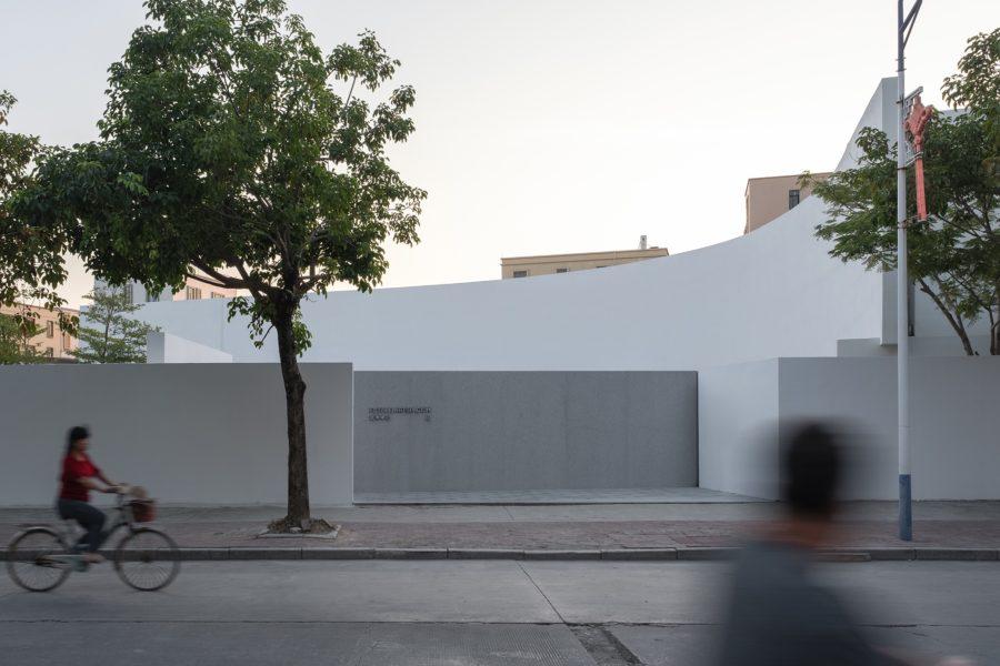 AD Architecture white building facade Shiyihe China