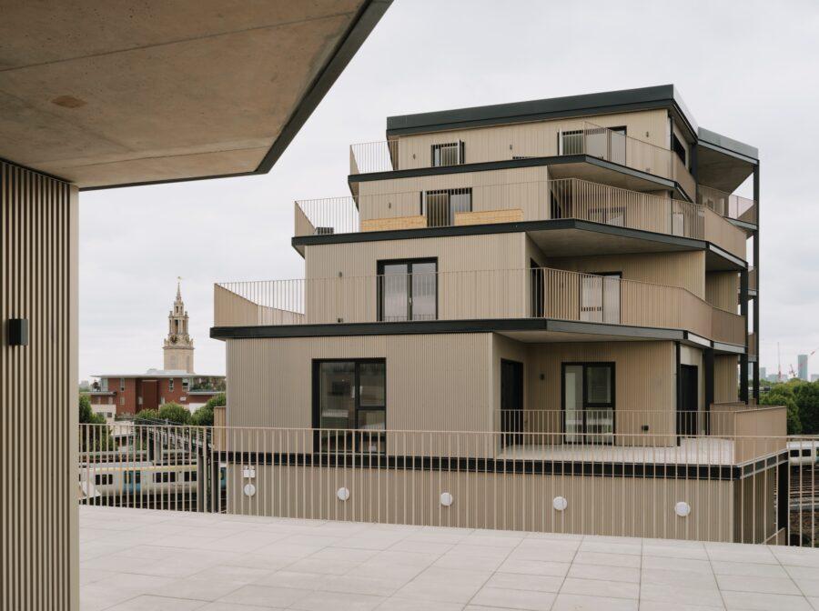 Studio Woodroffe Papa Southwark London Dockley Apartments architecture