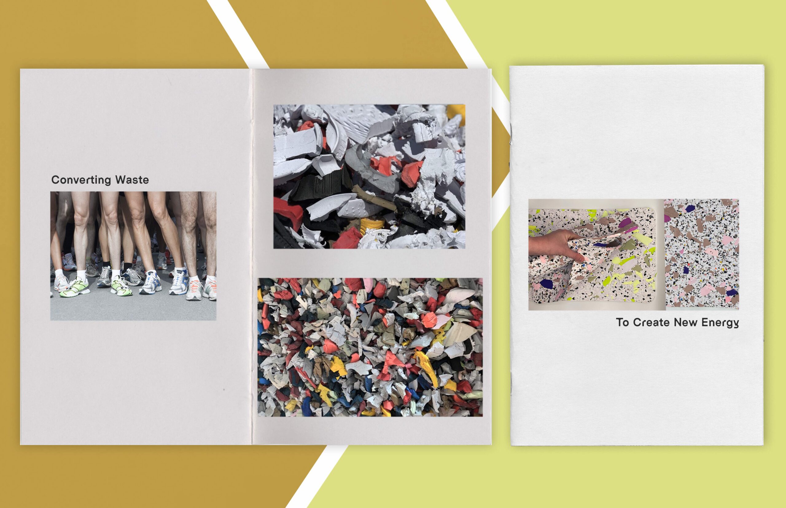 Particle recycled footwear New York design