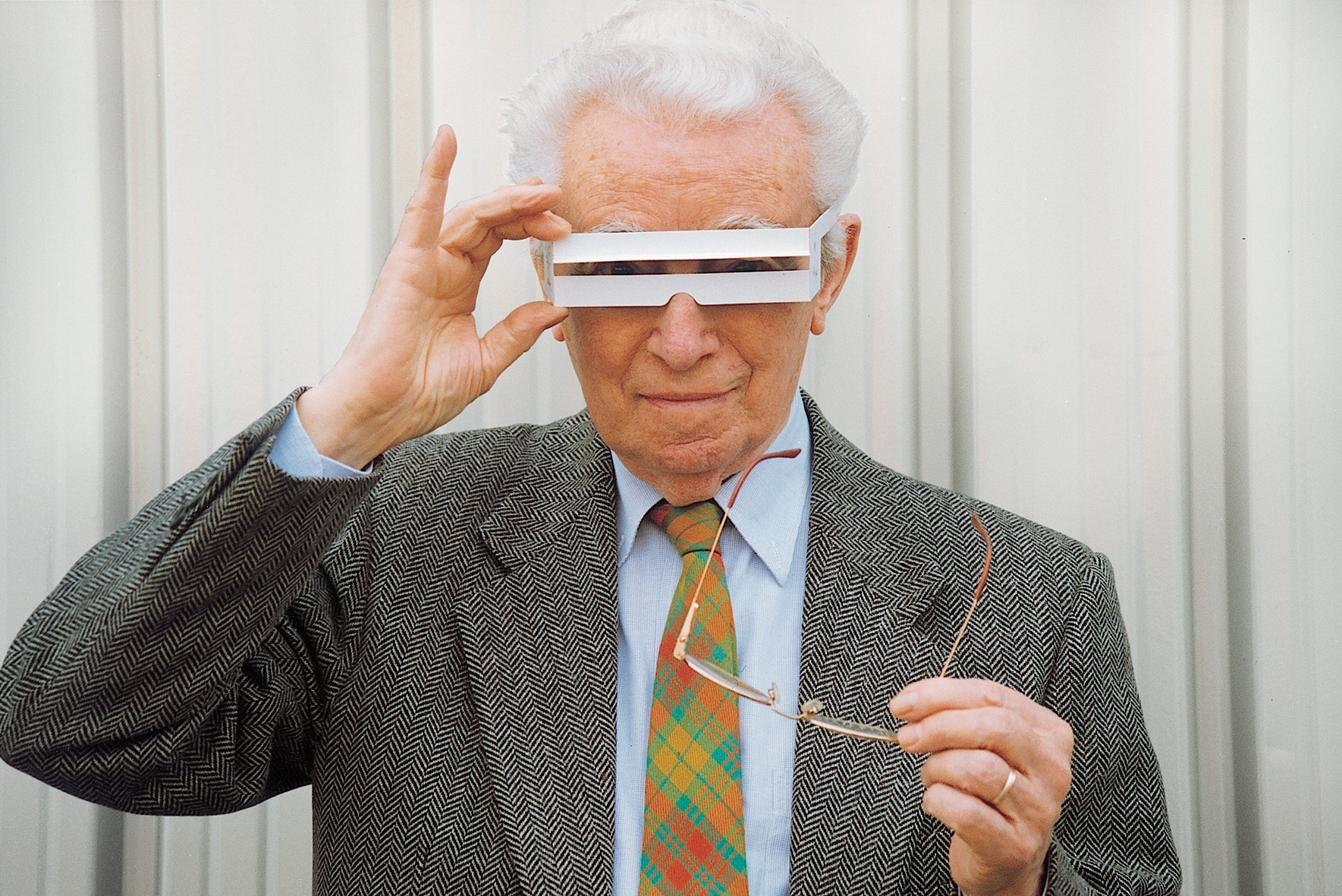 Bruno Munari portrait Porro Milan Design Week 2023