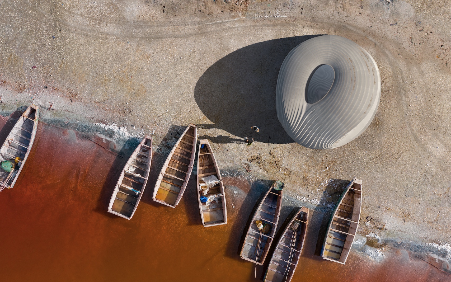 Hassel To.org pavilion design recycled architecture