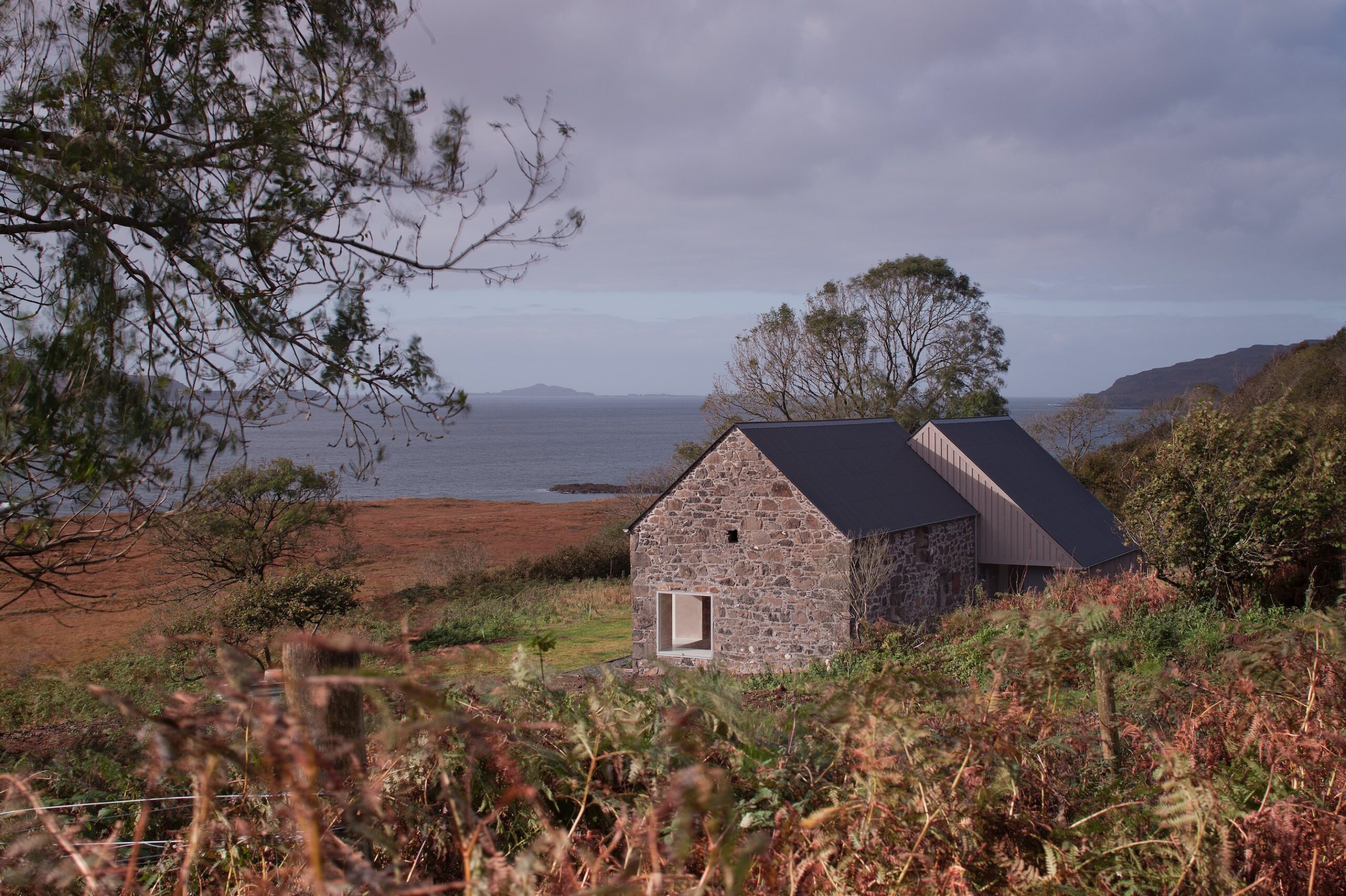 Croft 3 fardaa architecture restaurant Isle of Mull landscape exterior facade