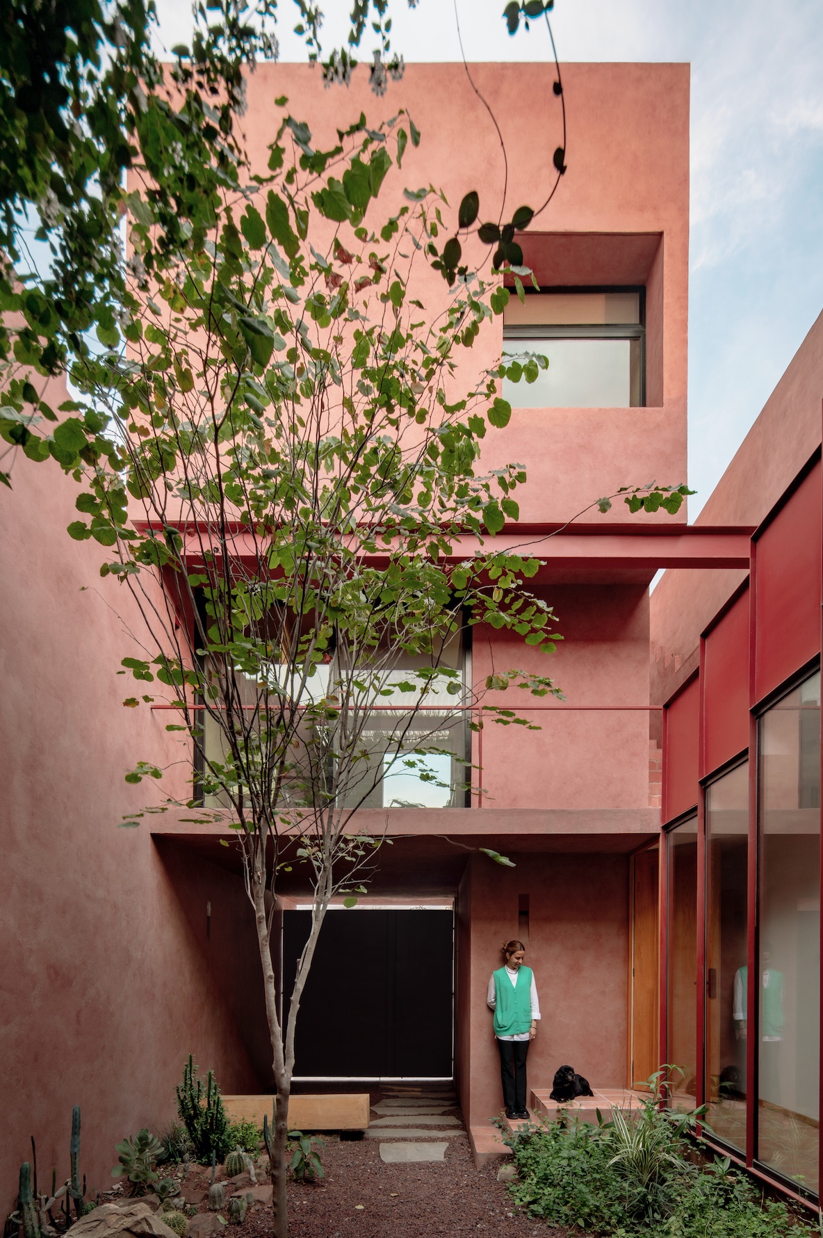 Práctica Arquitectura architecture courtyard San Pedro Garza García Nuevo León Monterrey