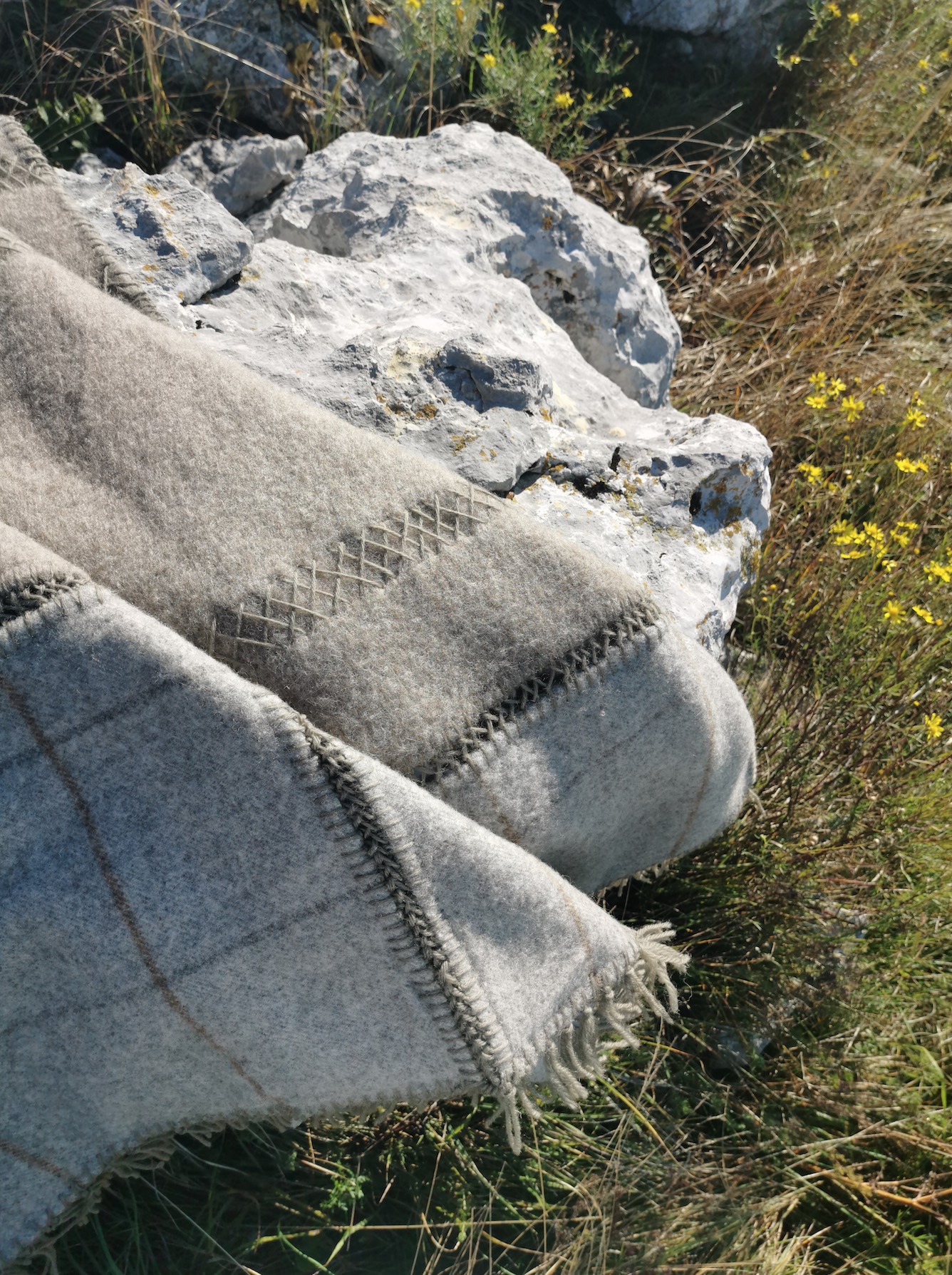 ruga.perissinotto Tracce blanket 