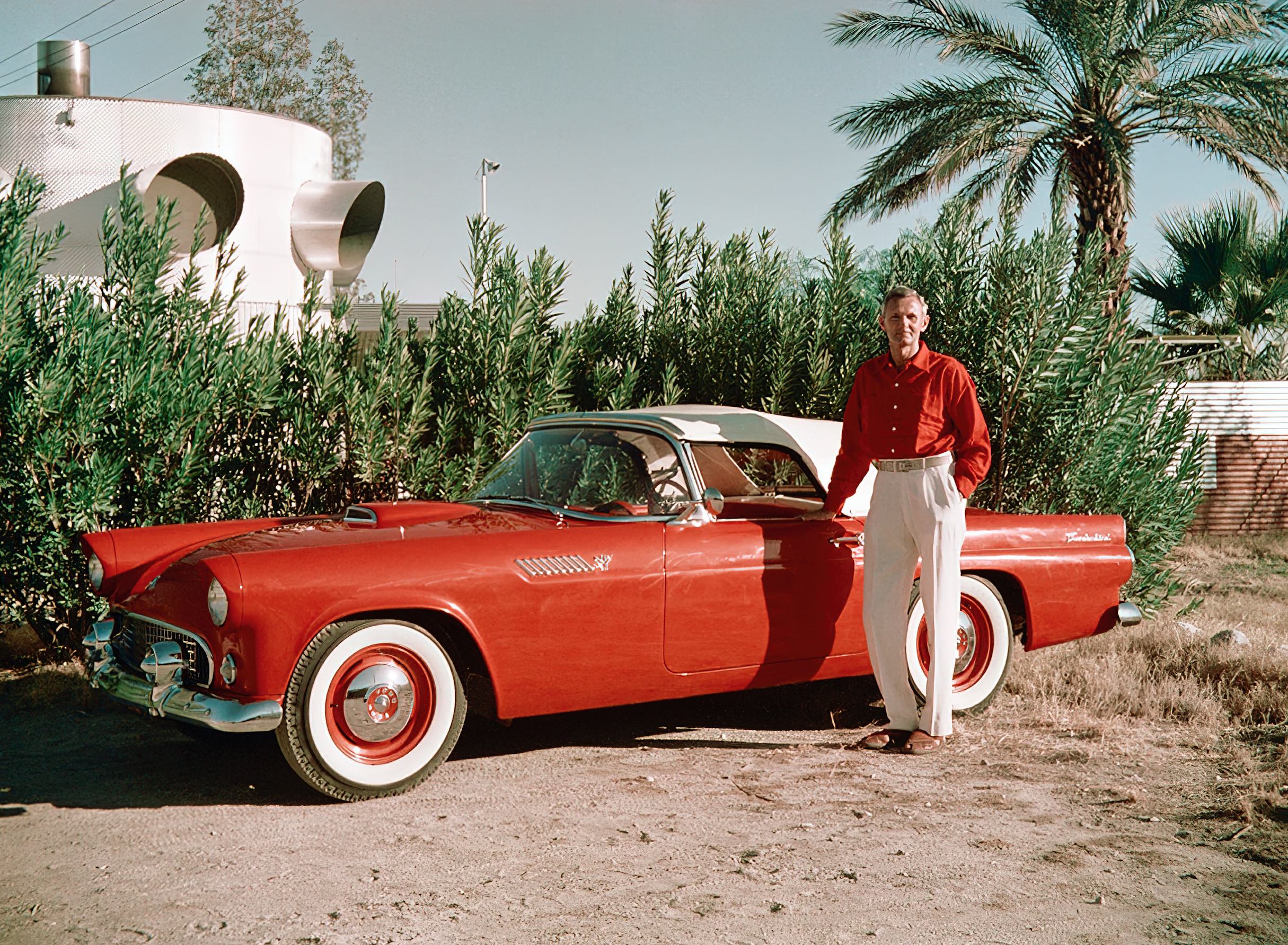 Albert Frey red Ford Thunderbird Frey House