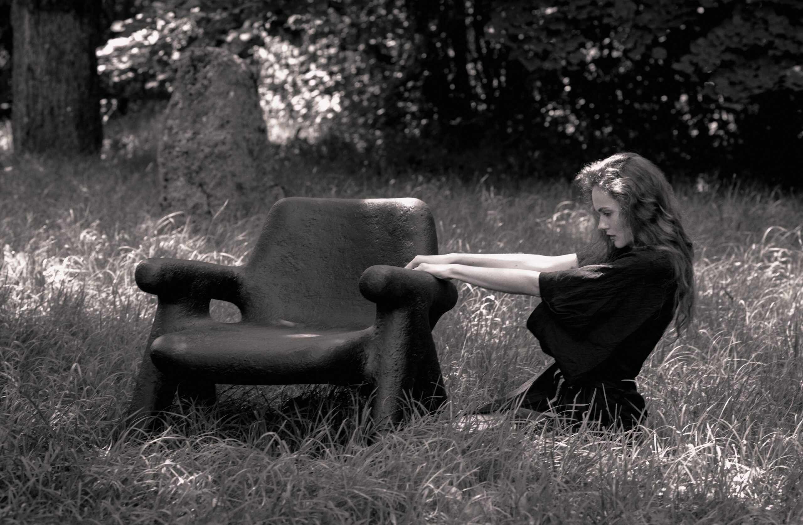 Serhii Makhno chair ceramics Ateliers Courbet New York City