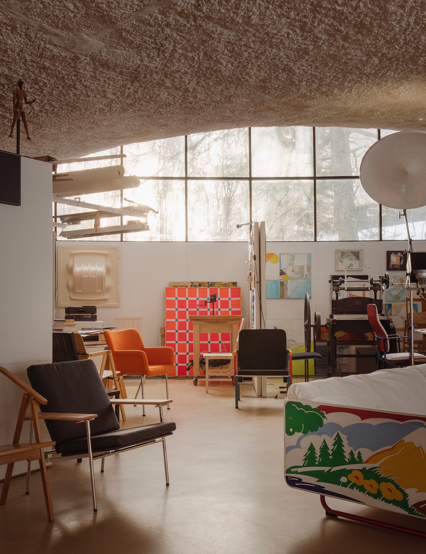 Kukkapuro House interior