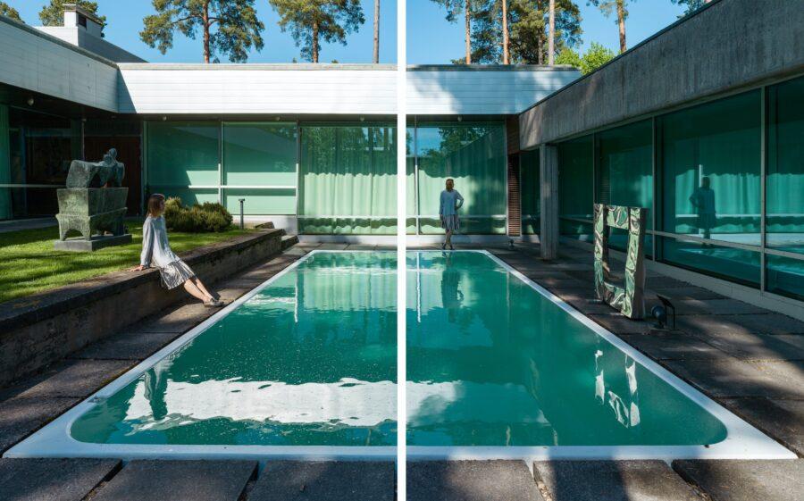 Photography Elina Brotherus Didrichsen Art Museum Swimming Pool