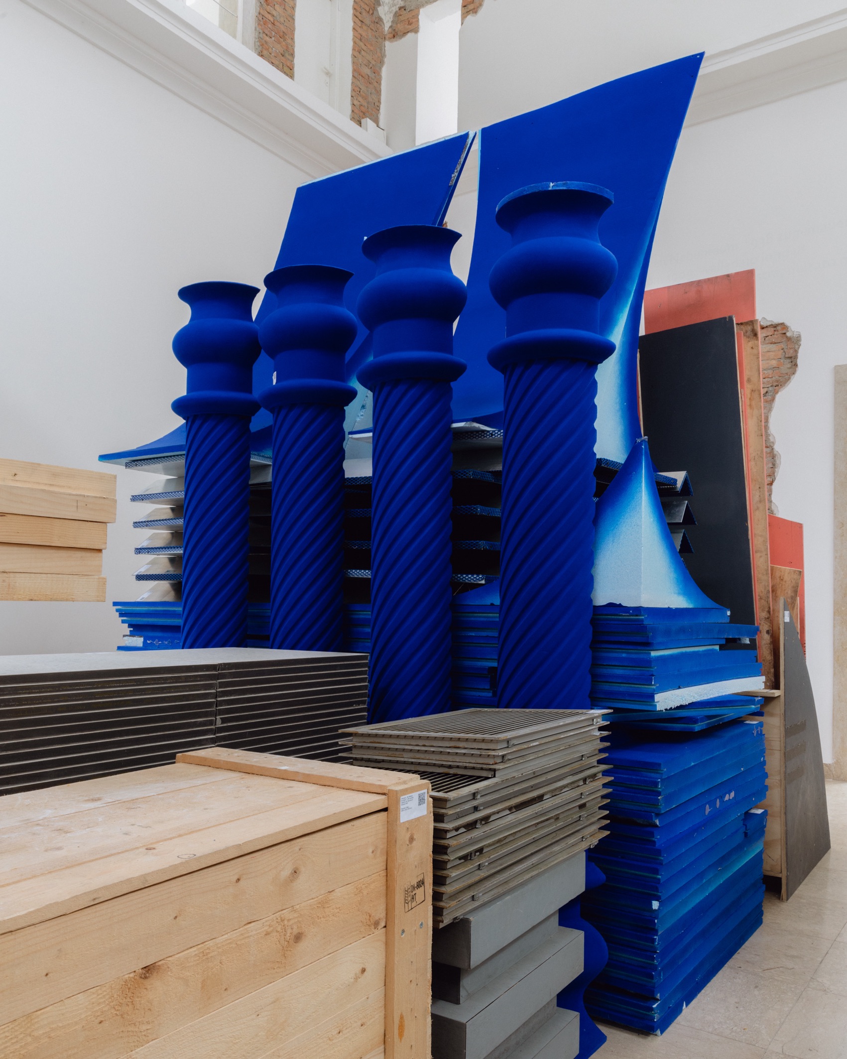 La Biennale di Venezia Pavilion of Germany Open for Maintenance – Wegen Umbau geöffnet