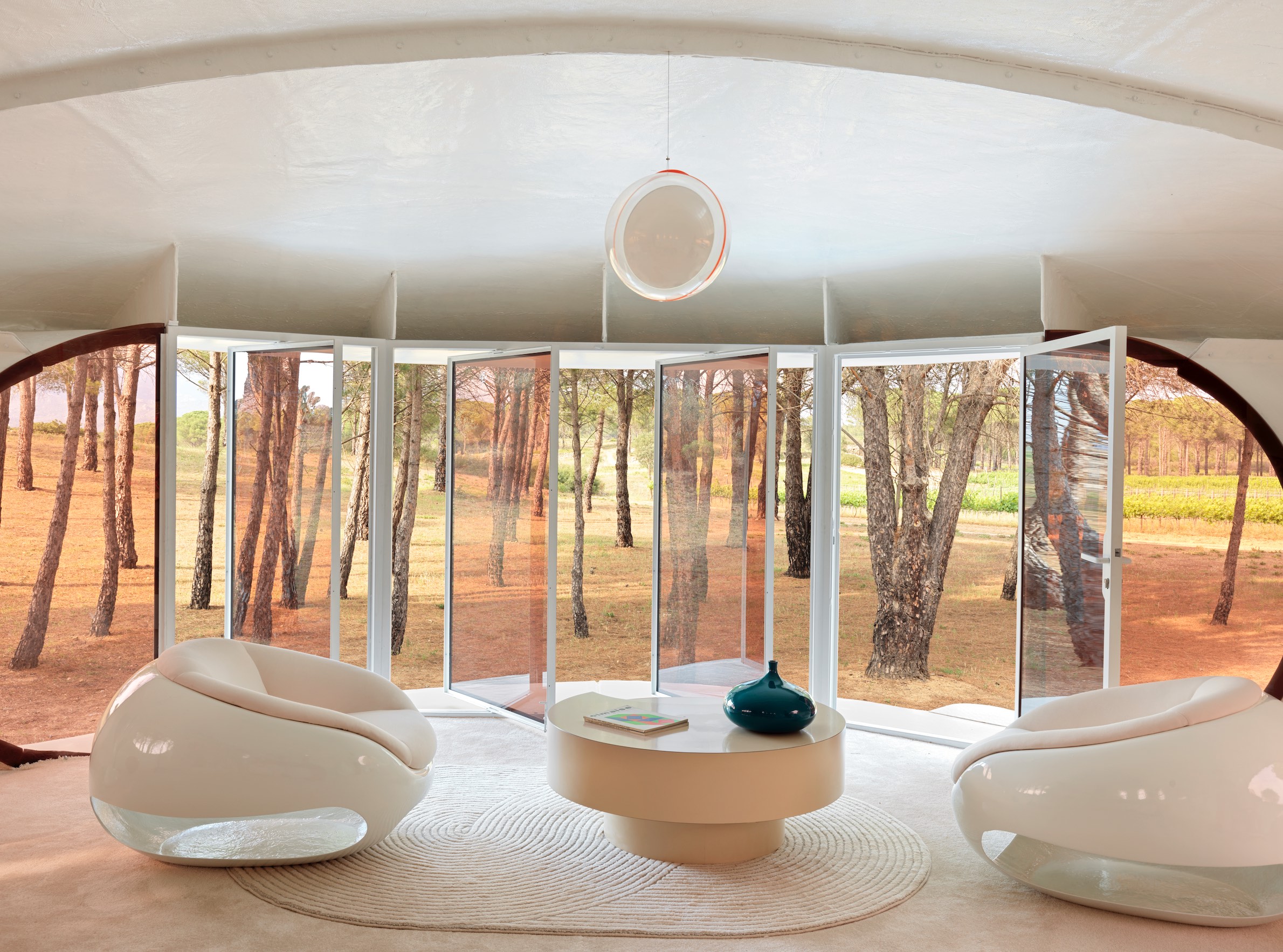 Clément Cividino Xasteros House 1960s interior